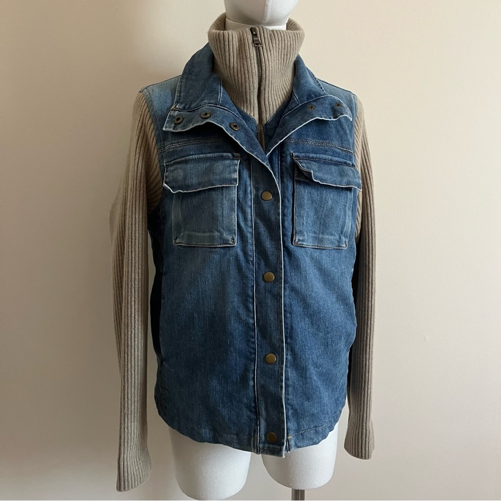 Theory knit Jean jacket